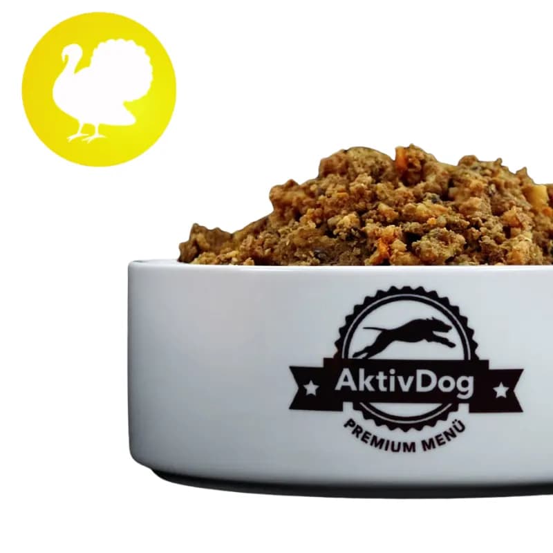 AktivDog Truthahn mit Polenta – Natürliche Energie für deinen Hund