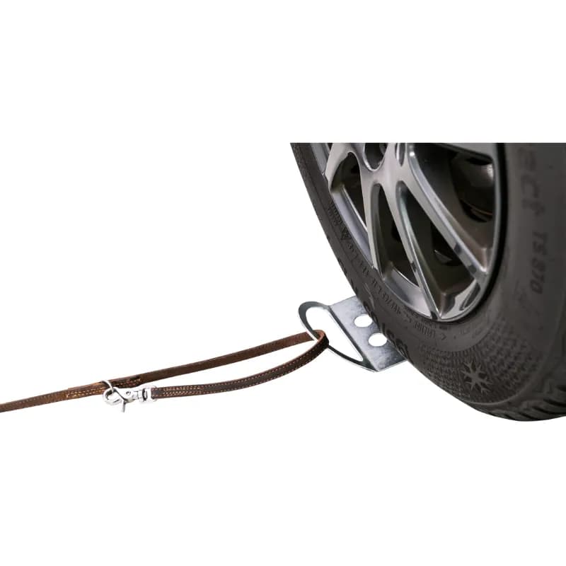 Auffahrplatte zum Anleinen, 12 × 31 cm – Praktisches Hilfsmittel für einfaches Anleinen deines Hundes, von Trixie!