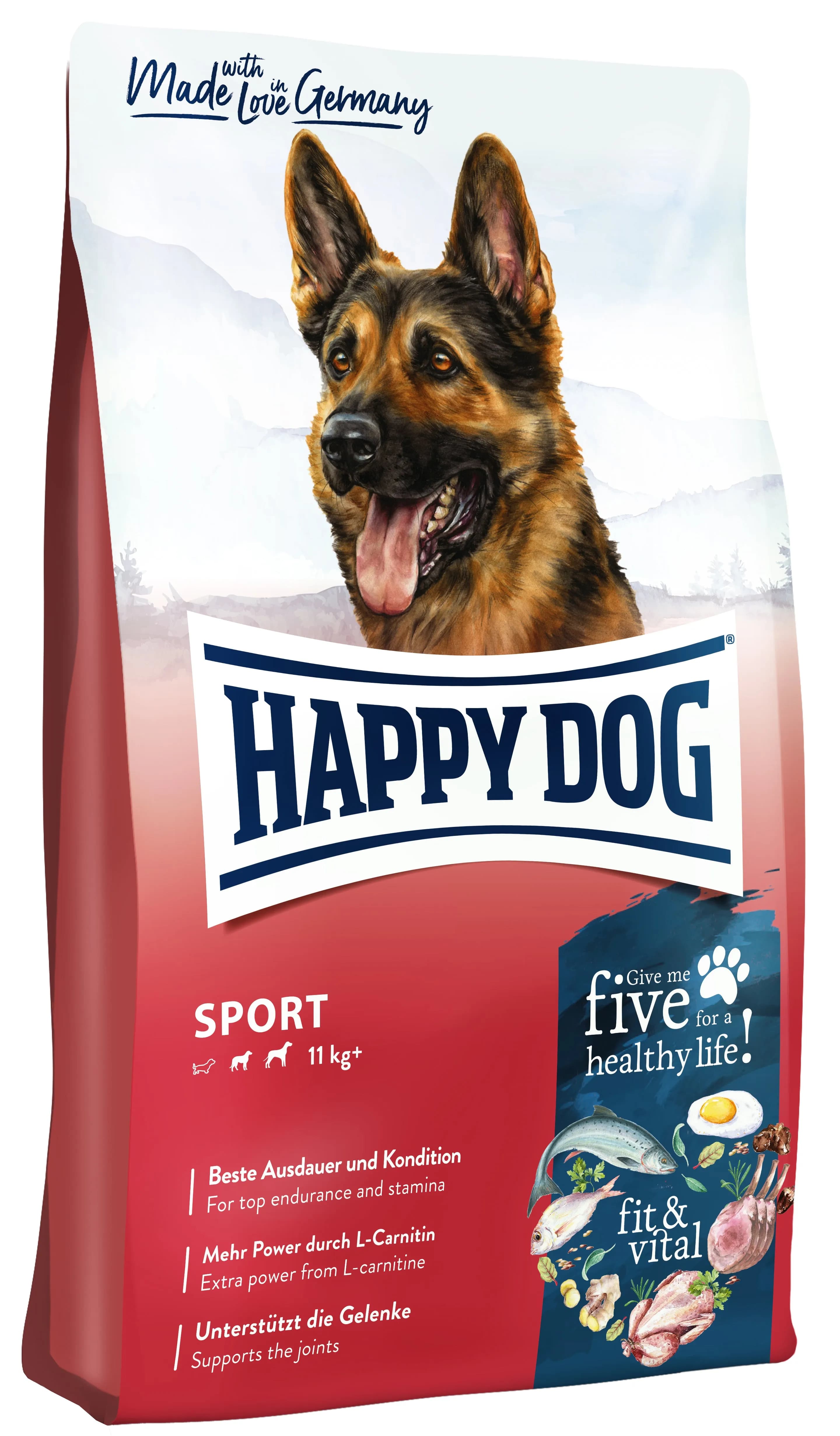 Happy Dog Fit & Vital Sport – Die perfekte Energiequelle für aktive Hunde!