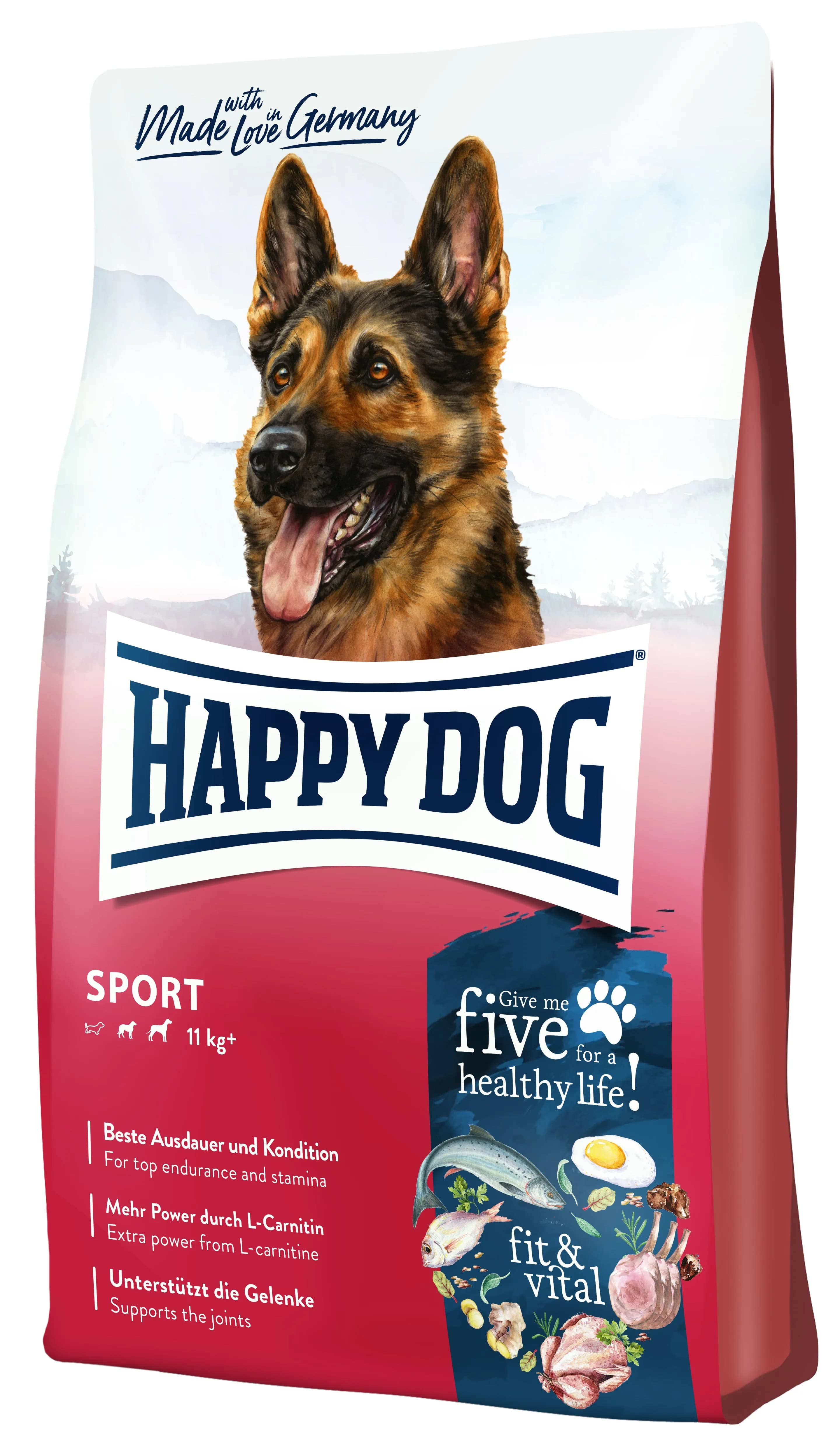 Happy Dog Fit & Vital Sport – Die perfekte Energiequelle für aktive Hunde!