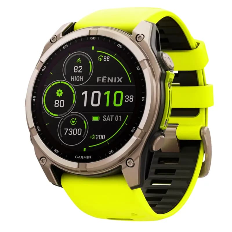 fēnix 8 – Sportuhr von Garmin 47-51 mm, Solar, Sapphire – Höchste Performance und unendliche Energie für deine anspruchsvollsten Abenteuer!
