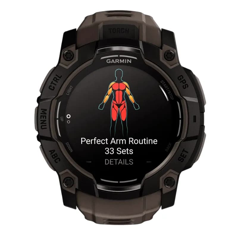 Instinct 3 – AMOLED Sportuhr von Garmin – Deine ultimative Begleiterin für Abenteuer und Fitness!