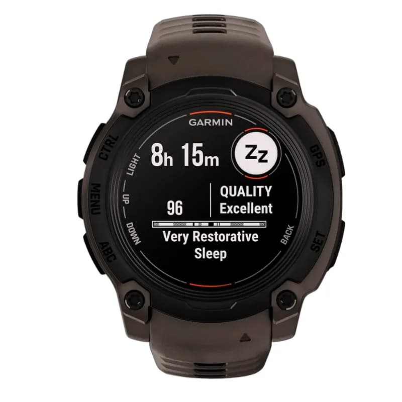 Instinct E – Sportuhr von Garmin – Robuste Leistung für deine Abenteuer und täglichen Herausforderungen!