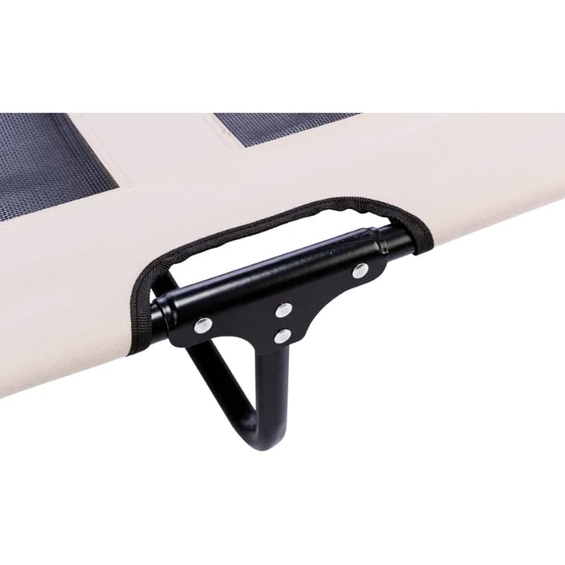 Hundeliege, beige/schwarz – Komfortables Hundebett für Qutor von Trixie für erholsame Ruhepausen!