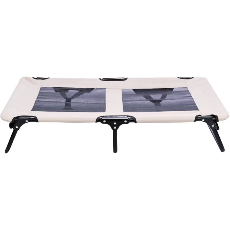 Hundeliege, beige/schwarz – Komfortables Hundebett für Qutor von Trixie für erholsame Ruhepausen!