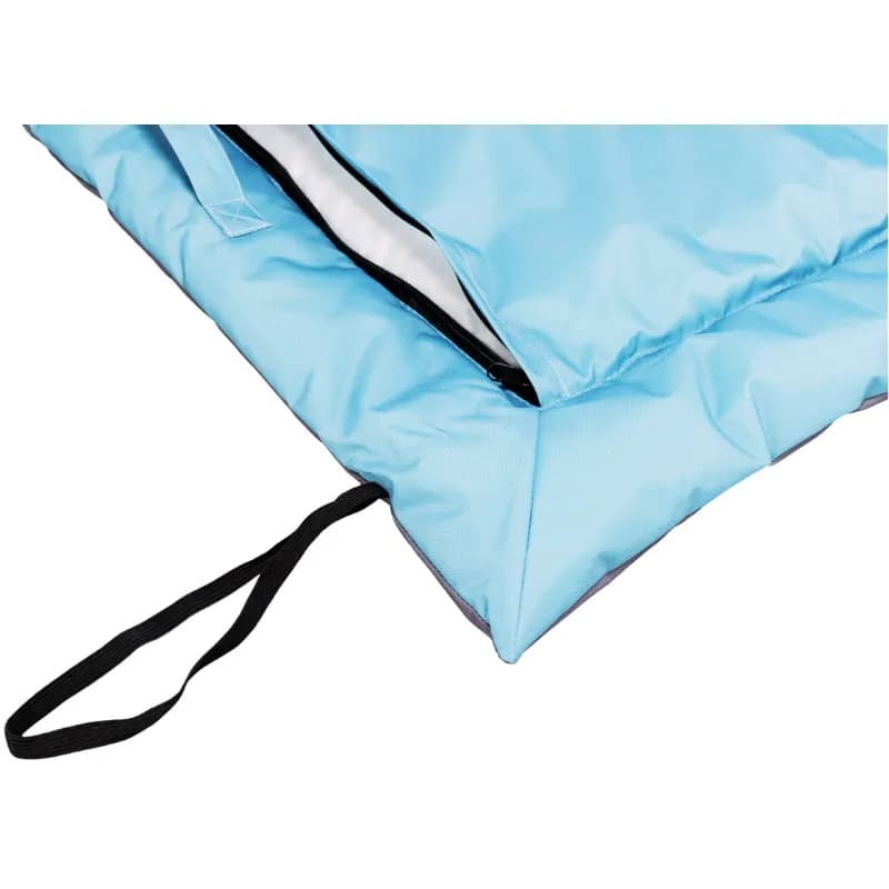 Reisedecke Samoa Classic, eisblau/grau – Ideal für draußen, Hundedecke von Trixie für unterwegs fèr Heise Tage!