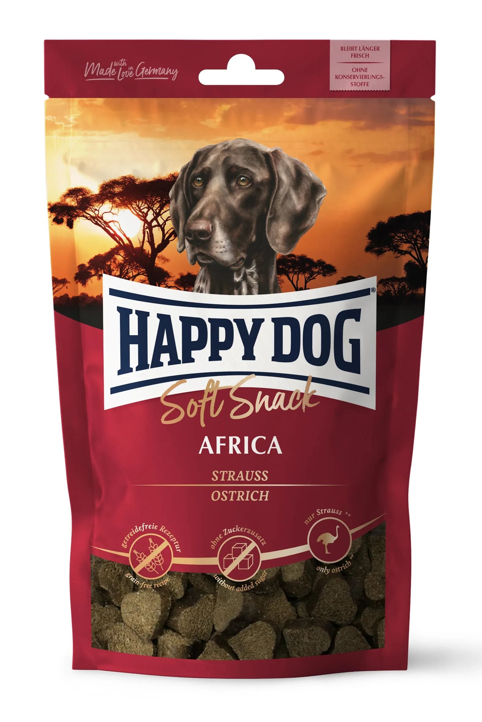 Happy Dog Soft Snack Africa – Der exotische Genuss für sensible Feinschmecker!