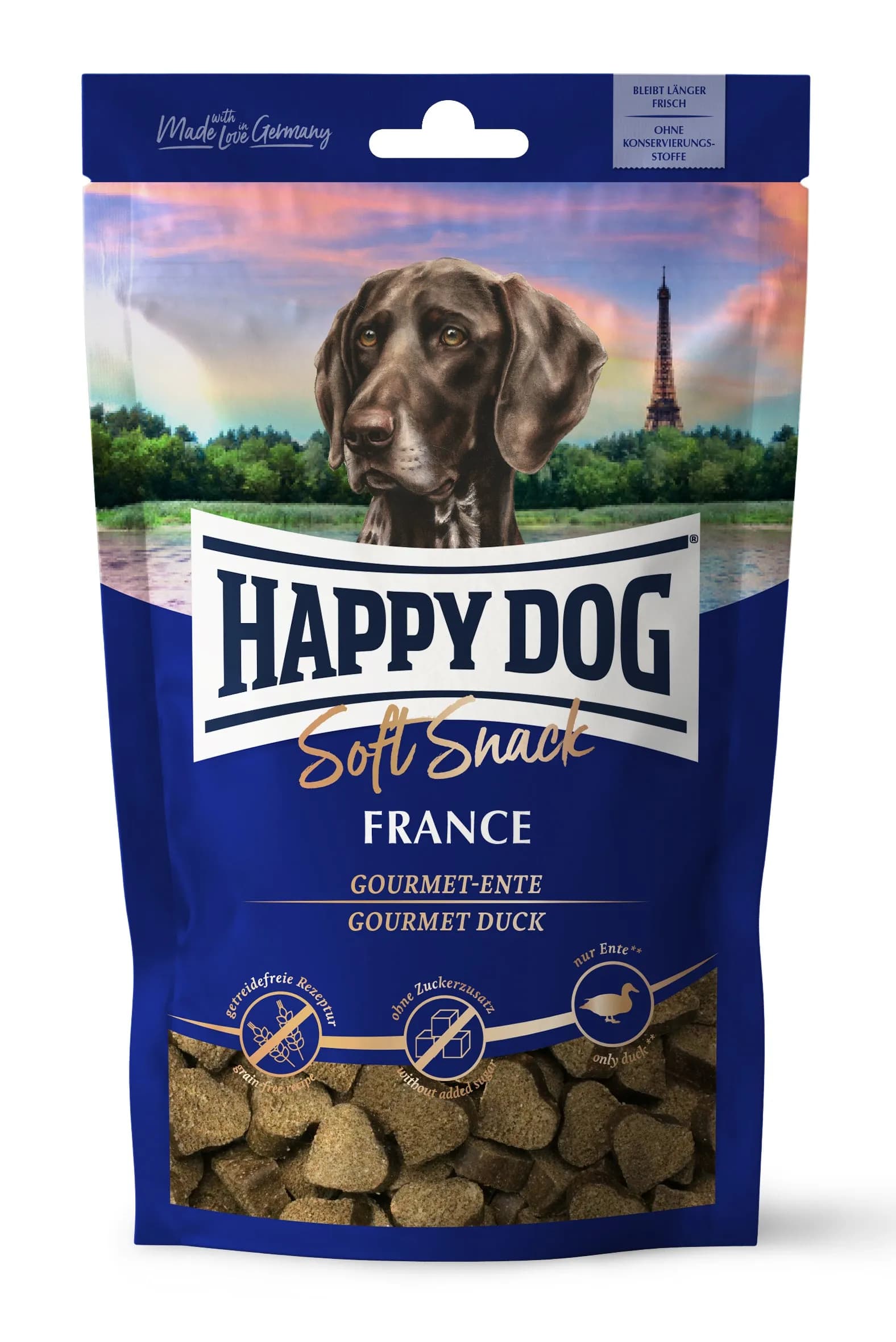 Happy Dog Soft Snack France – Feine Entenhäppchen für echte Genießer!