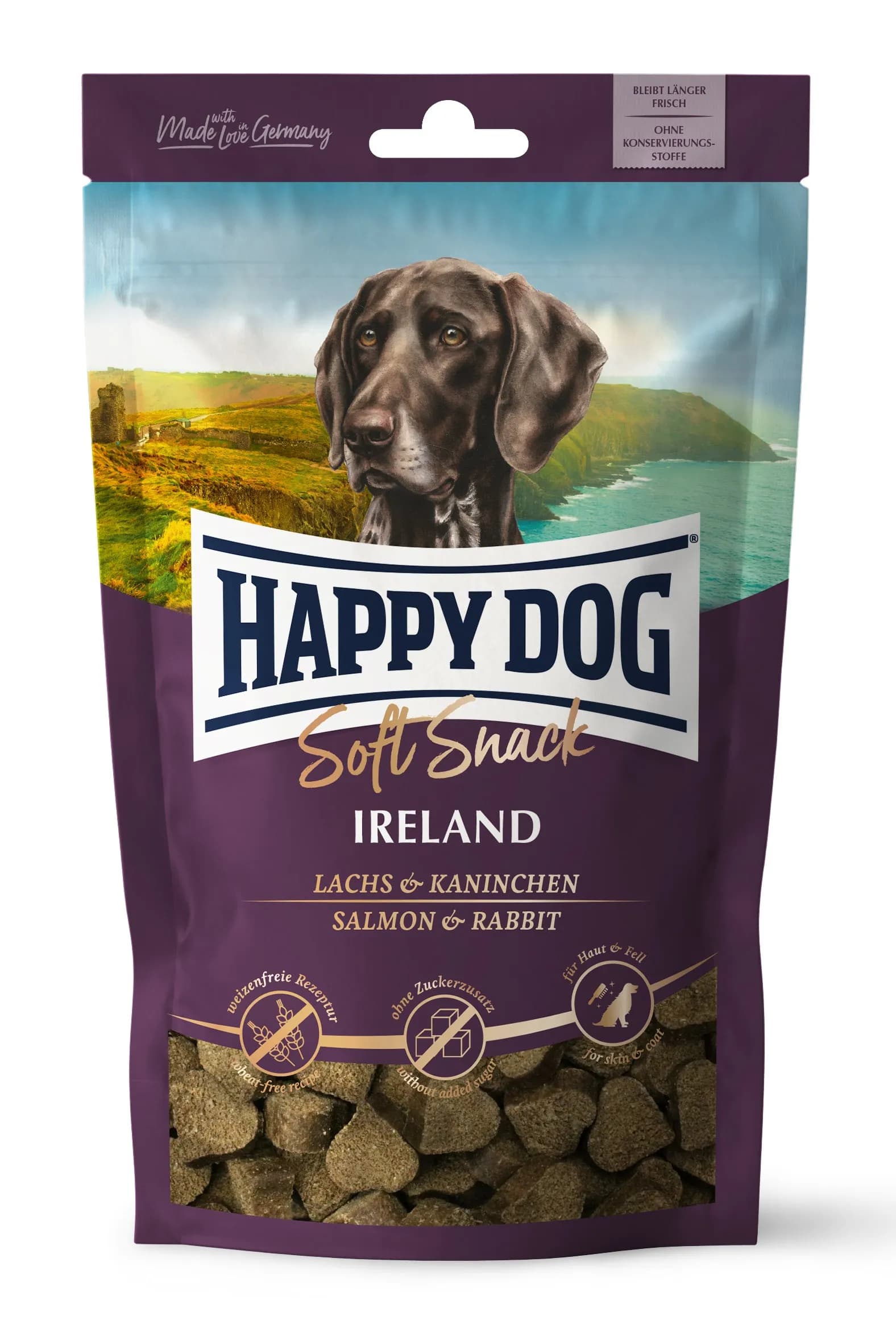 Happy Dog Soft Snack Ireland – Zarter Lamm-Genuss für sensible Feinschmecker!