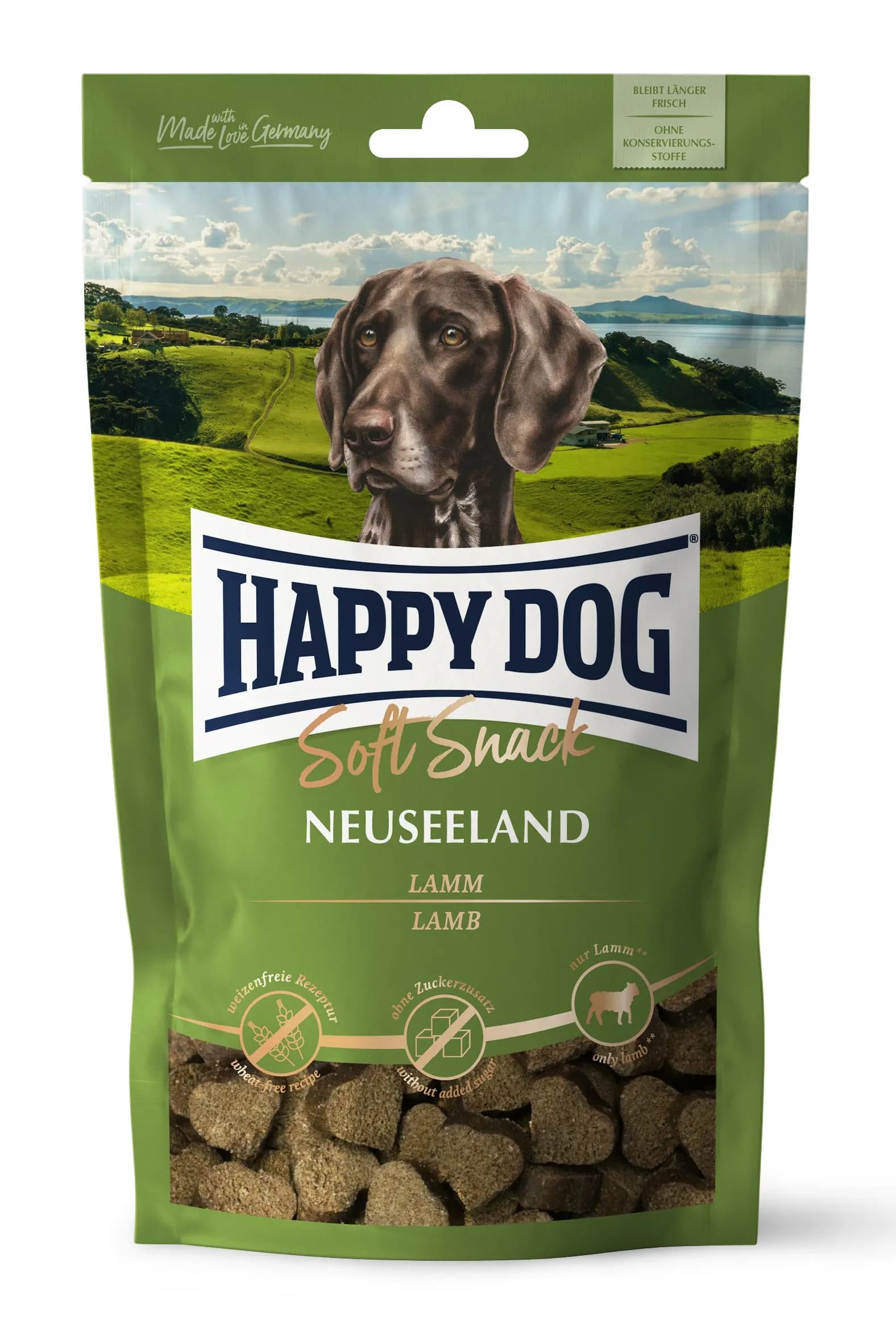 Happy Dog Soft Snack Neuseeland – Feinster Lamm-Genuss für anspruchsvolle Hunde!