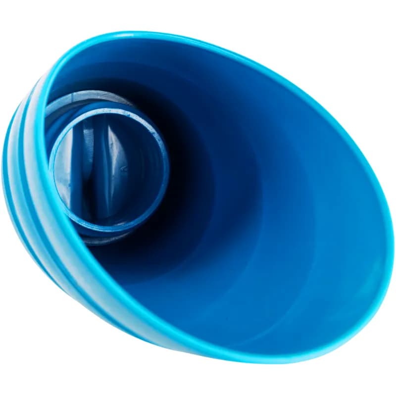 Flasche mit Trinknapf 750 ml – Praktische Lösung für die Wasserversorgung deines Hundes unterwegs!