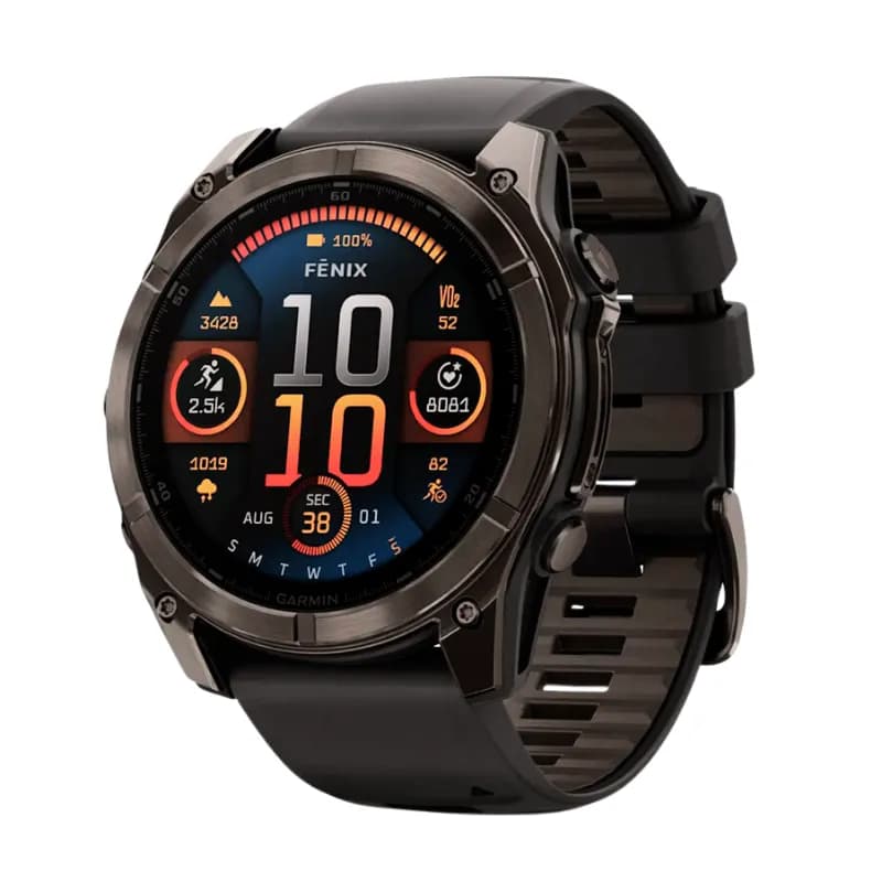 fēnix 8 – Sportuhr von Garmin 43-51 mm, AMOLED – Deine Premium-Uhr für ultimative Performance und Abenteuer!