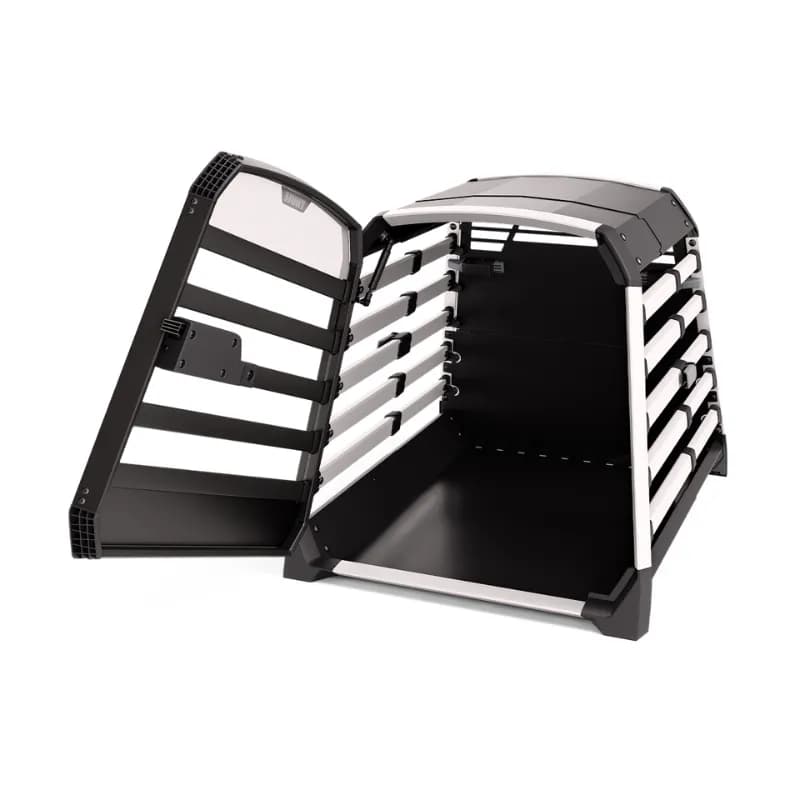 Hundebox Allax – Robuste und sichere Aufbewahrungslösung für deinen Hund auf Reisen!